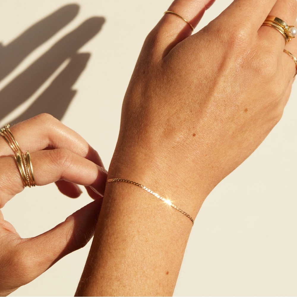 Catbird Petite Second Avenue Gold Bracelet